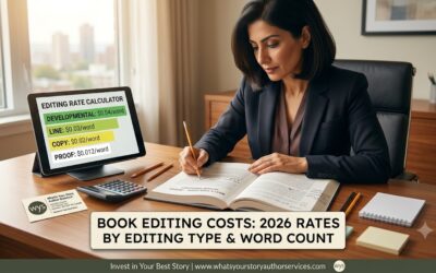 How Much Does It Cost to Edit a Book? The Complete Guide for Authors (2026)